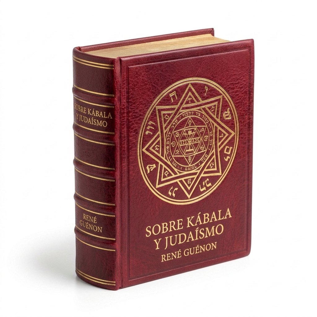 Portada de Sobre Kábala y Judaísmo — René Guénon