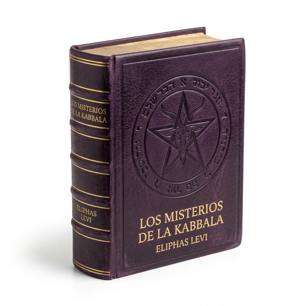 Portada de Los Misterios de la Kabbala — Eliphas Levi (1861)